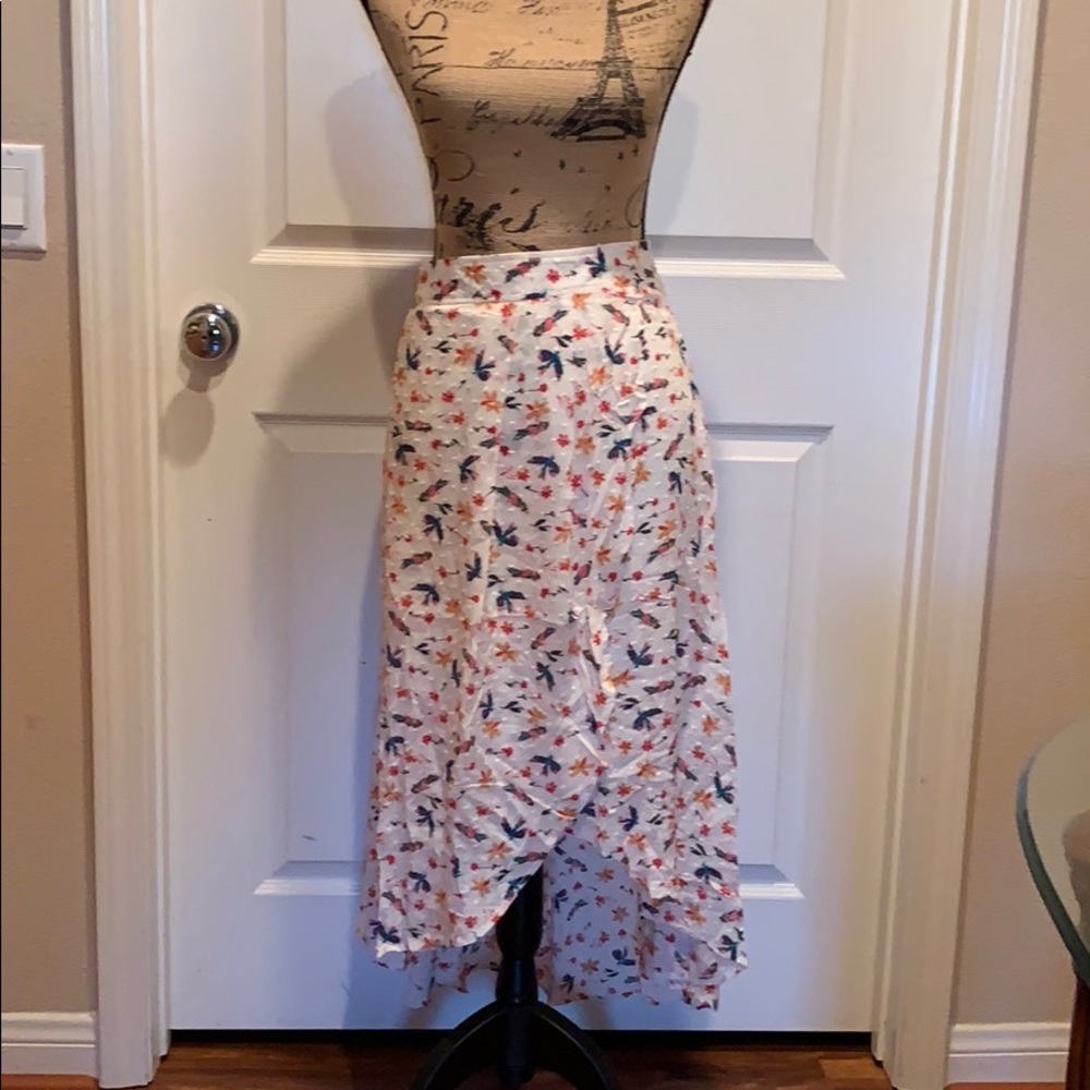 Honey Punch floral print Skirt - Picture 2 of 7